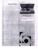 Bang & Olufsen - Beogram_4004-Service-Manual